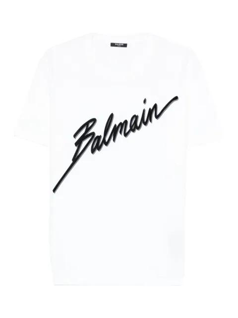 logo-embroidered T-shirt by BALMAIN