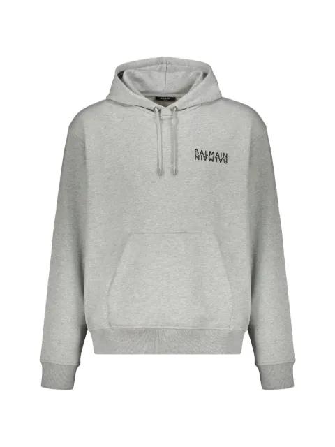 logo hoodie by BALMAIN
