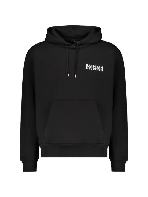 logo hoodie by BALMAIN