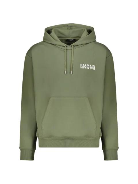logo hoodie by BALMAIN