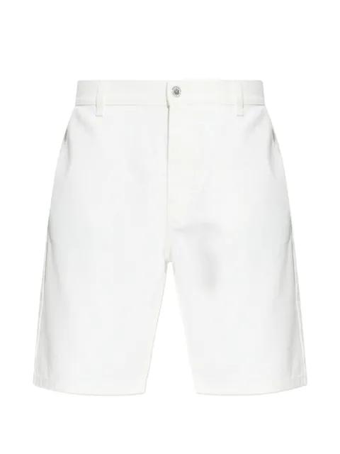 logo-patch denim shorts by BALMAIN