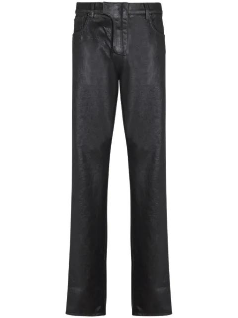 logo patch trousers by BALMAIN