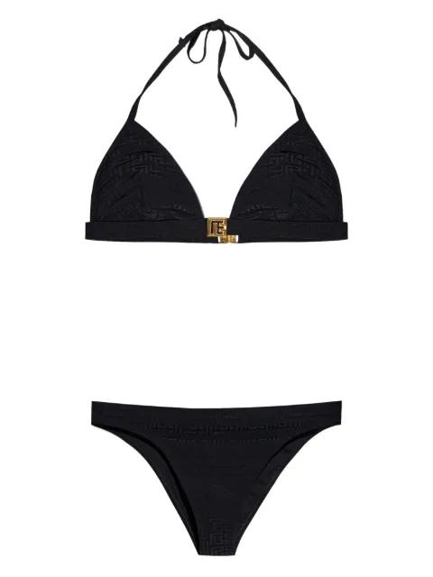logo plaque bikini by BALMAIN