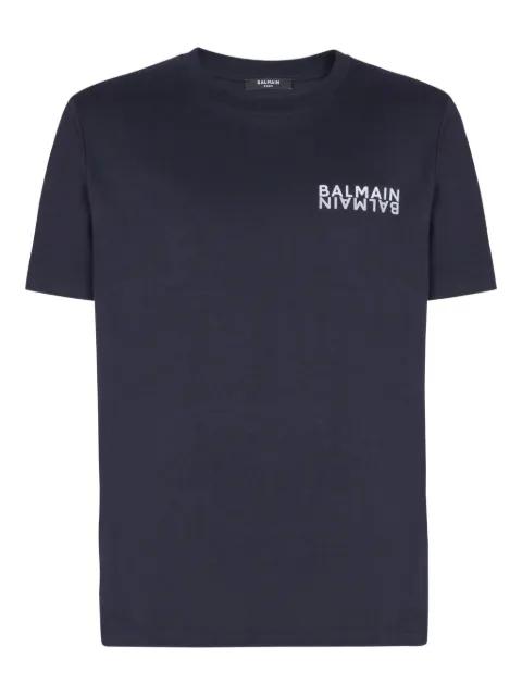 logo-print T-shirt by BALMAIN