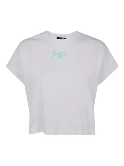 logo-print T-shirt by BALMAIN