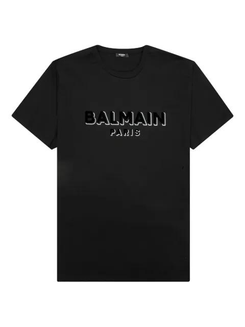 logo-print T-shirt by BALMAIN