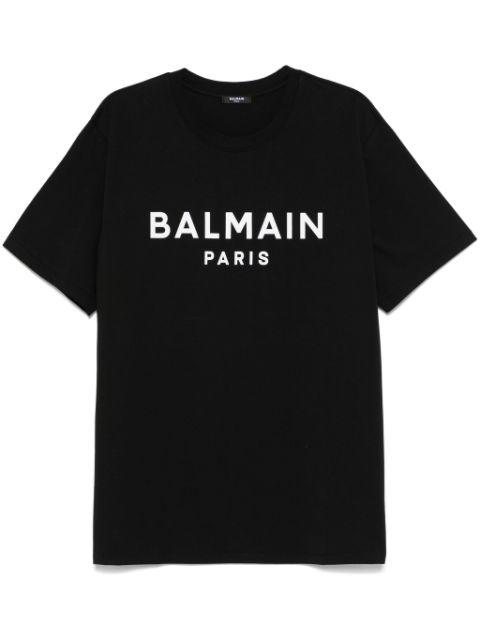 logo-print T-shirt by BALMAIN