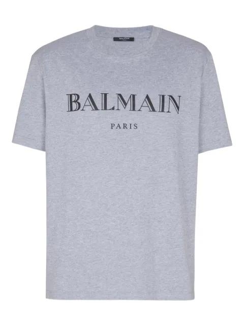 logo-print T-shirt by BALMAIN