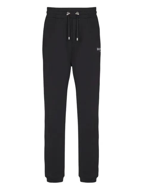 logo-print drawstring track pants by BALMAIN