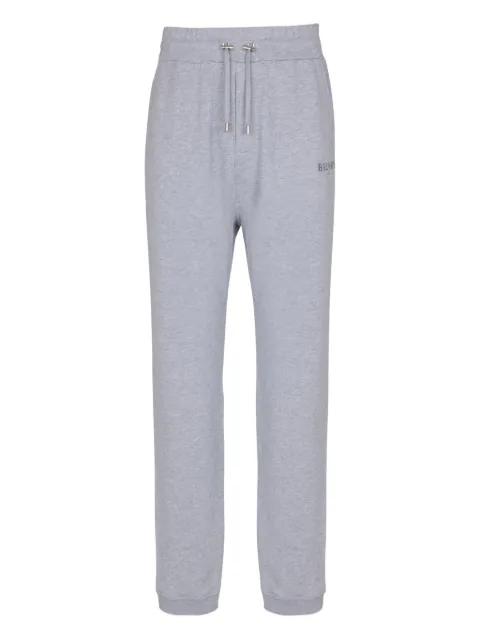 logo-print drawstring track pants by BALMAIN