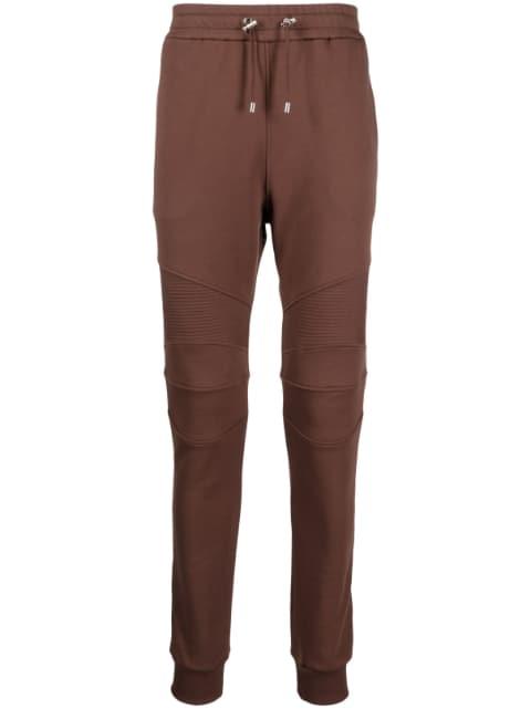 logo-print track pants by BALMAIN