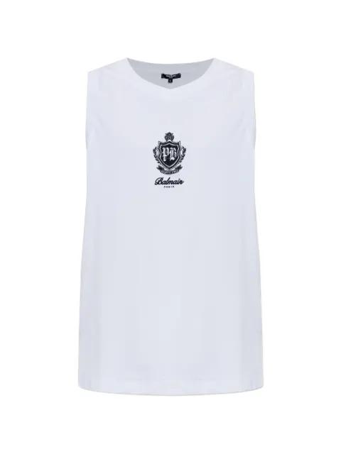 logo vest by BALMAIN