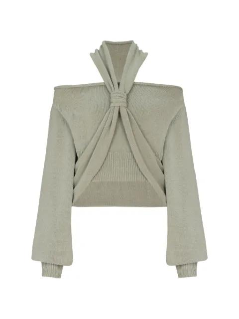 long-sleeve sweater by BALMAIN