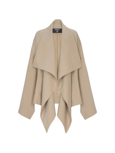 loose gabardine jacket by BALMAIN