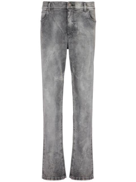mid-rise straight-leg jeans by BALMAIN
