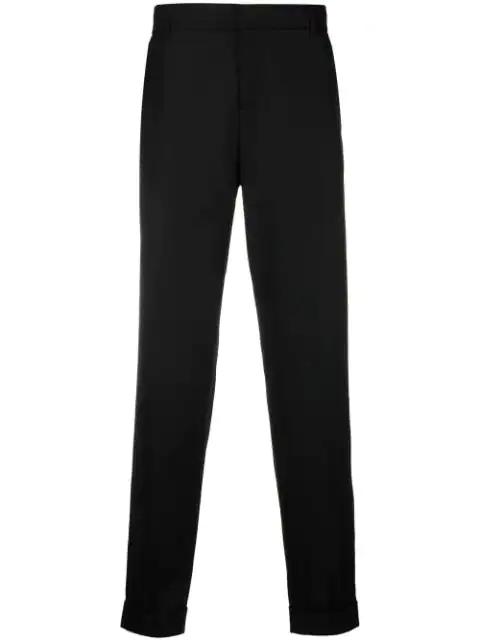 mid-rise straight-leg trousers by BALMAIN