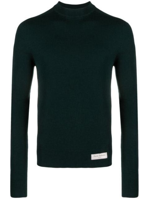 mock-neck merino jumper by BALMAIN