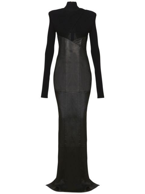 panelled maxi dress by BALMAIN