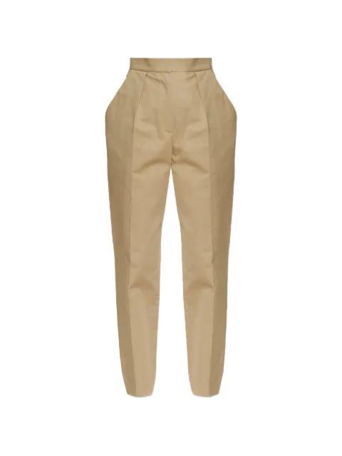pleated-detail tailored trousers by BALMAIN