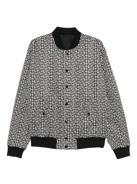 reversible patterned bomber jacket by BALMAIN
