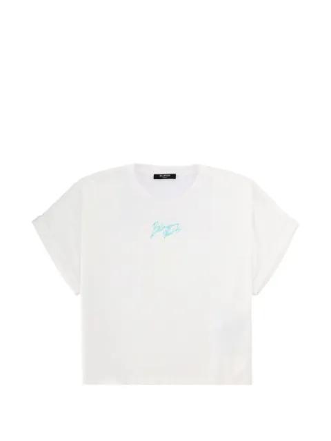 rolled-sleeve T-shirt by BALMAIN