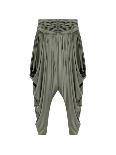 ruched trousers by BALMAIN