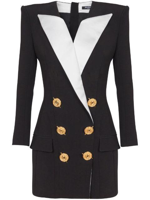 satin mini dress by BALMAIN