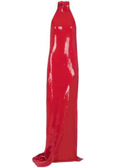 sequined maxi dress by BALMAIN