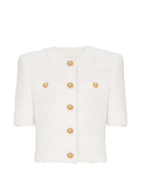 short-sleeve cardigan by BALMAIN