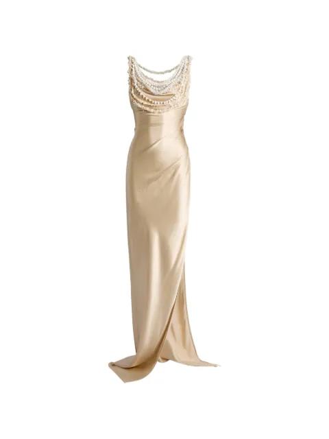 silk shell dress by BALMAIN
