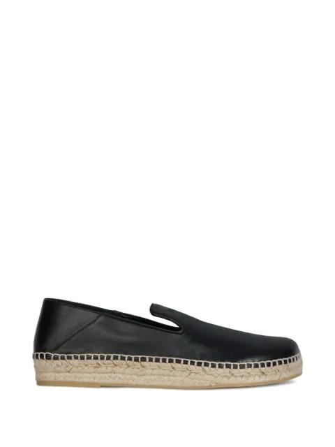 smooth leather espadrilles by BALMAIN