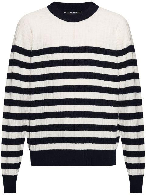 striped jumper by BALMAIN