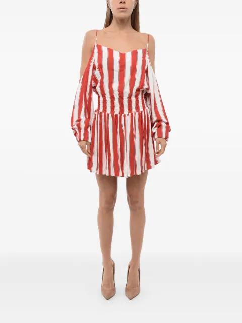 striped mini dress by BALMAIN