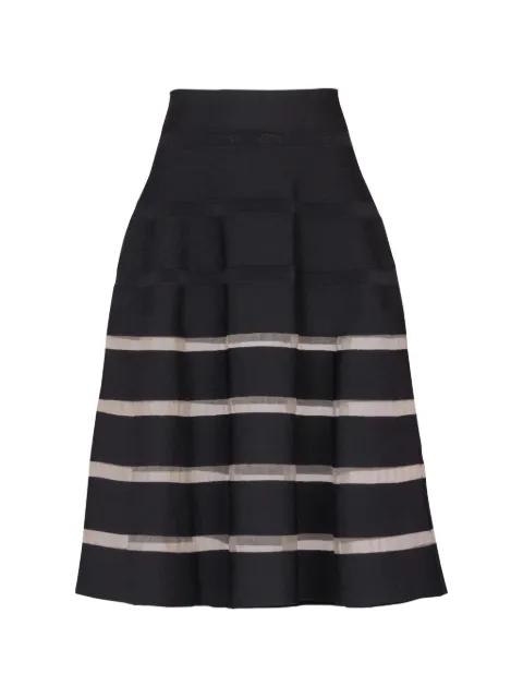 striped skirt by BALMAIN