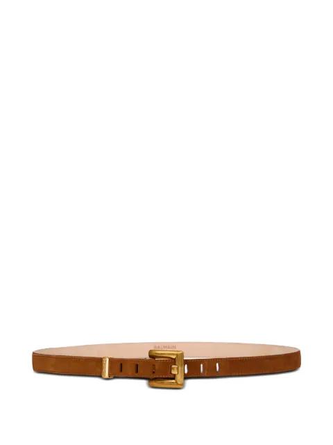 suede belt by BALMAIN