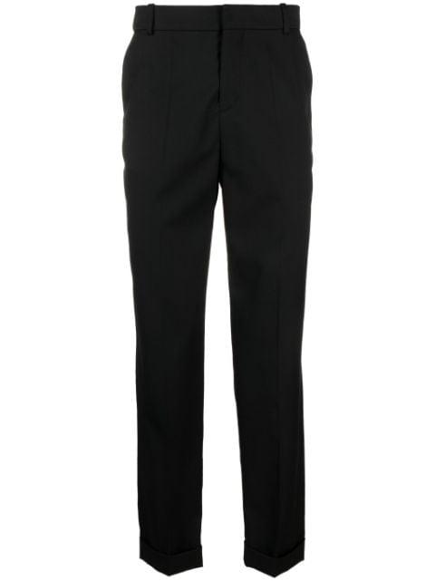 tapered wool trousers by BALMAIN