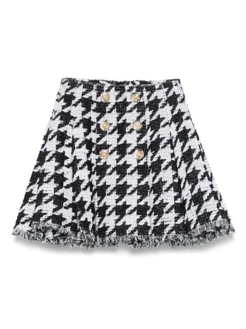 tweed A-line skirt by BALMAIN