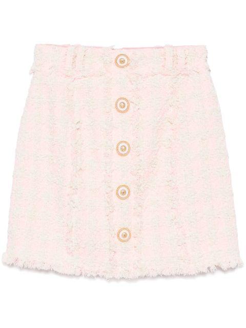 tweed mini skirt by BALMAIN