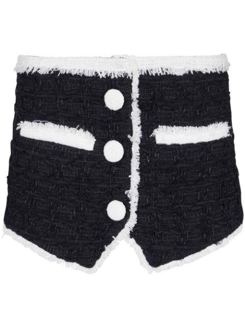 tweed mini skirt by BALMAIN