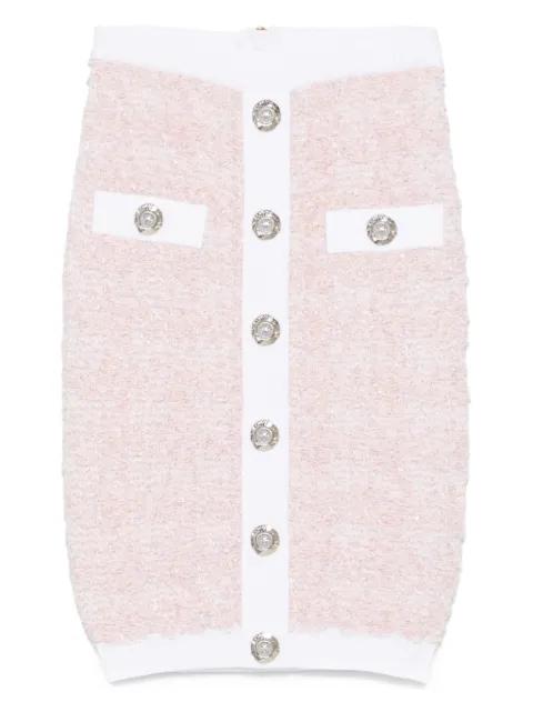 tweed pencil skirt by BALMAIN