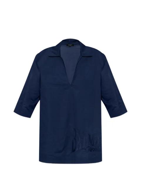 v-neck polo T-shirt by BALMAIN