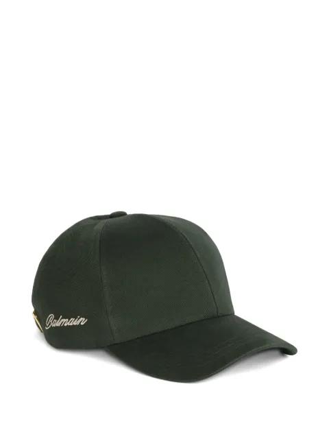 washed cotton cap by BALMAIN