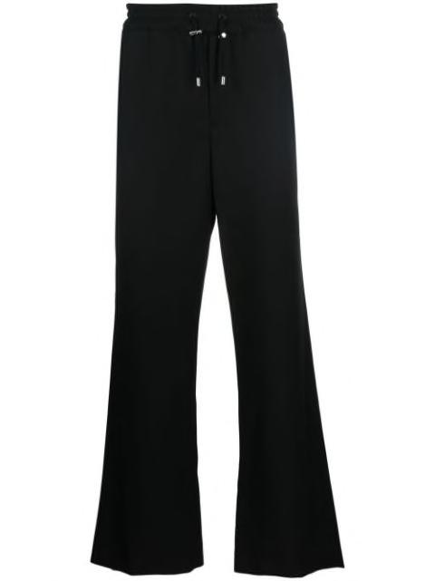 wide-leg virgin-wool trousers by BALMAIN
