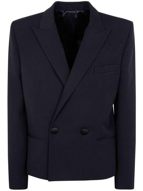 wool double-breasted blazer by BALMAIN