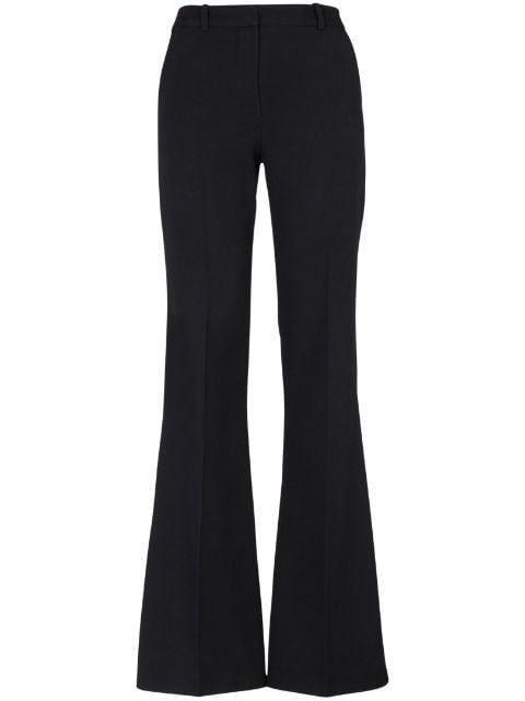wool flared trousers by BALMAIN