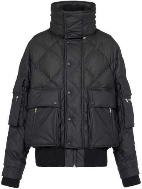 zipped padded jacket by BALMAIN