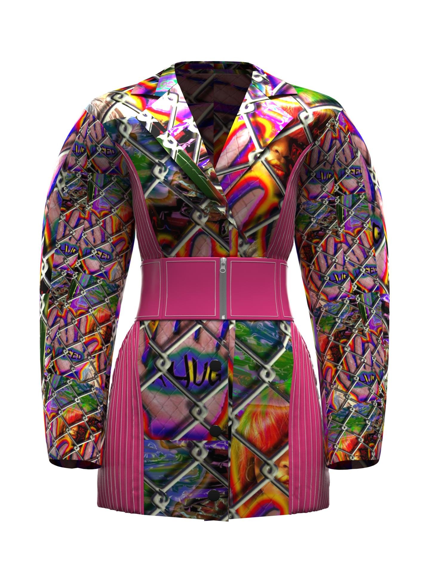 BELTED DRESS JACKET by BALMLABS