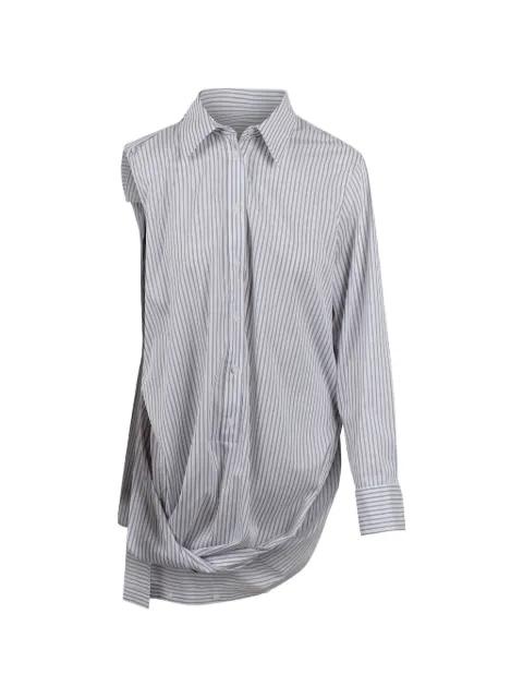 Jadore asymmetric striped shirt by BALOSSA