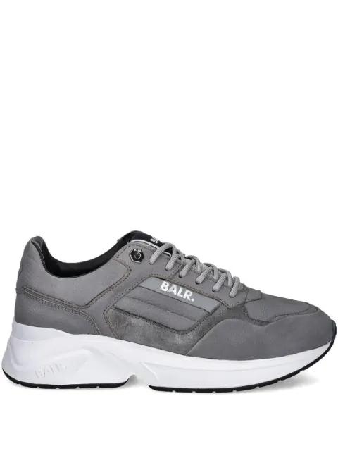 Brand Luxe logo-detail leather sneakers by BALR.