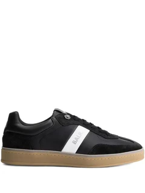 London Classic leather suede-panel sneakers by BALR.